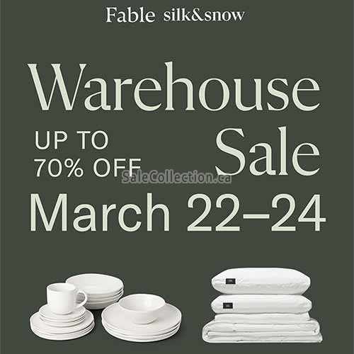Fable Warehouse Sale