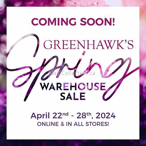 Greenhawk Warehouse Sale 2024