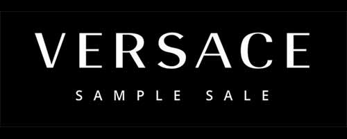 Versace Sample Sale 2024